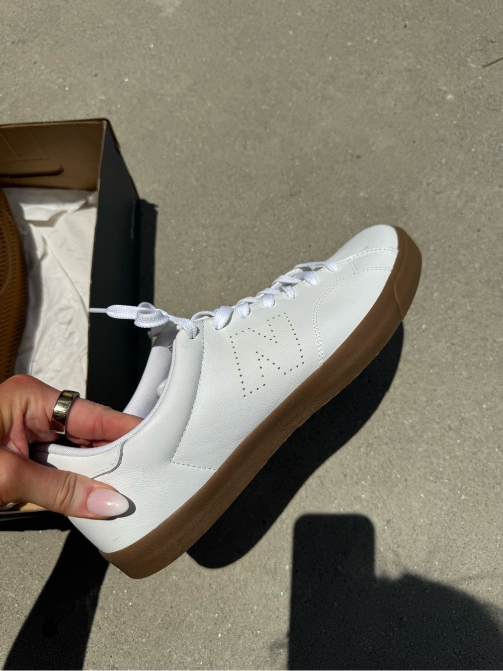 Men's New Balance Leather Sneakers